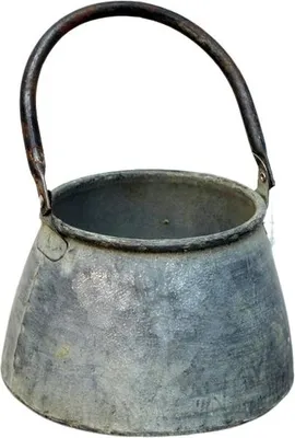 Immagine prodotto di Vaso da fiori in zinco con manico