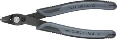 Produktbild von Electronic Super Knips XL ESD, 78 61 140 ESD (grau, mit Öffnungsfeder)