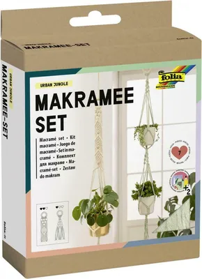 Image de foil 23729 foil Makramee-Set URBAN JUNGLE, 7-teilig