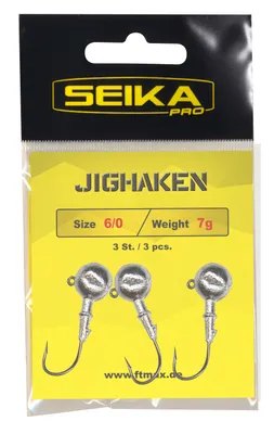 Produktbild von FTM Seika Pro Jighaken, Größe / Gewicht / Packungsinhalt:Gr. 6/0 / 25g / 2 Stück