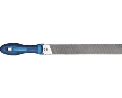 Zdjęcie produktu dla PFERD 11210257, Pilnik, Płaski dokument, Cięcie krzyżowe, Aluminium, Mosiądz, Brąz, Żeliwo, Miedź, Stal, Niebieski, 25 mm