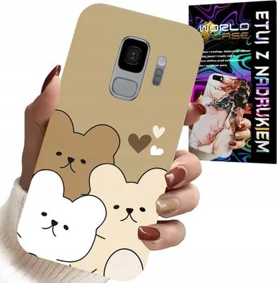 Obrázok produktu pre Puzdro Pre Samsung Galaxy S9 - Medvedík, Návrhy Medvedíkov Pre Najmenšie Deti