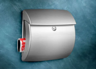 Zdjęcie produktu dla BURG WÄCHTER Briefkasten Kiel silber