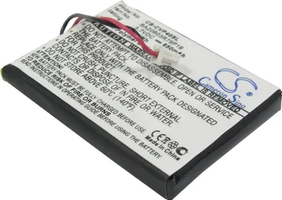 Image de TECHTEK Batterie compatible avec [Creative] DAP-FL0040, V, V Plus, Zen V remplace BA20603R79919