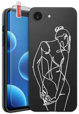Imagen del producto de Funda para iPhone 16 | DISEÑOS | Funda de silicona mate + cristal templado 9H
