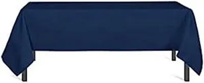 Tischset Polyester wasserabweisend marineblau 140x240 cm