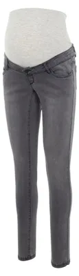 Produktbild von MAMALICIOUS Damen Mllola Slim Grey Jeans A. Noos Hose, Grey Denim, 31W 34L EU