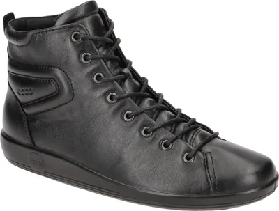 Produktbild von Ecco SOFT 2.0 Damen Stiefeletten - bequeme Stiefelette schwarz Freizeit NEU