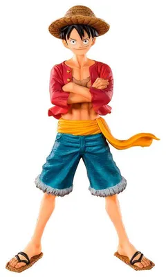 Produktbild von One Piece Monkey D. Ruffy Strohhutfigur, 14 cm, Sammlerstück