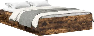 Obrázek produktu pro vidaXL Rám postele z kouřového dubu 140x190 cm