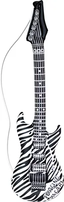 Produktbild von Aufblasbare Gitarre Stars Rock Disco 80er 105cm