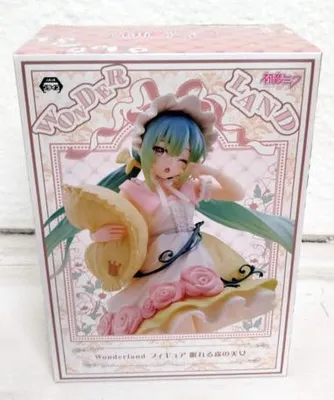 Image de Hatsune Miku statue PVC Hatsune Miku Wonderland Sleeping Beauty Reissue 18 cm