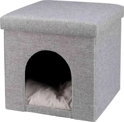 Produktbild von TRIXIE Höhle Alois - hellgrau - 38 × 40 × 38 cm
