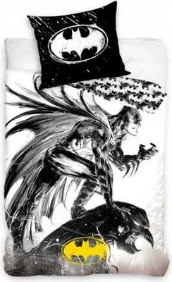 Produktbild von Carbotex Batman Bettwäsche BAT214001 140x200 cm + 70x90 cm