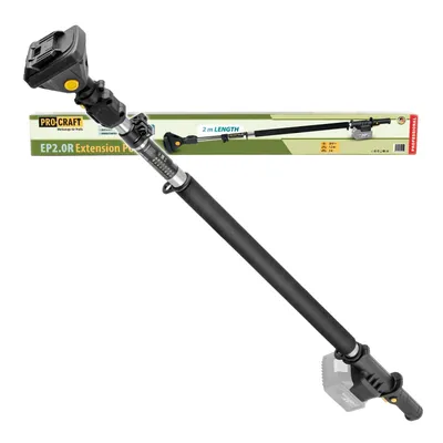 Produktbild von Procraft EP2.0R Teleskop Verlängerung Aufsatz 1,2 - 2,0 m drehbar für Kettensäge
