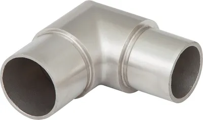 Produktbild von Edelstahl Rohrverbinder 90° für Rohr Ø 42,4 / 2 mm