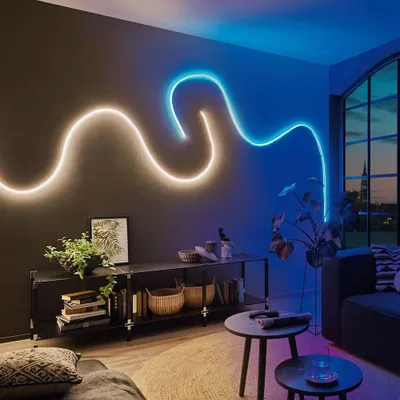 Produktbild von Paulmann MaxLED Flow, Wandstreifenleuchte, Ambiente, Drinnen/Draußen, Weiß, Kunststoff, II