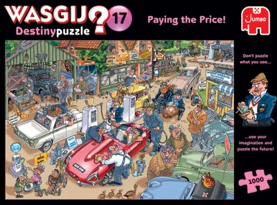 Produktbild von Jumbo Puzzle 1000 Wasgij Destiny Paying The Price 12+ Yearbeschädigt