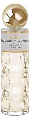 Obrázek produktu pro Saphir Parfums Spectrum Woman, Ženy, 200 ml, Nedoplnitelná lahvička, Tekutý parfém, Bergamot, Mango, Incense, Jasmín, Olibanum