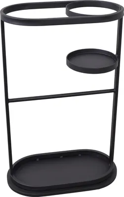 Image de LOFT42 Umbrella Porte-parapluies  noir - métal - 50x18x18