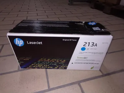Produktbild von HP 213A Cyan Original LaserJet-Tonerkartusche, 3000 Seiten, Cyan, 1 Stück(e)