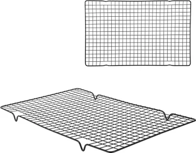 Image de Barbecue polyvalent K��Réglette à choux Grille nette Outils de cuisson en extérieur pour���les biscuits de gâteaux Pain