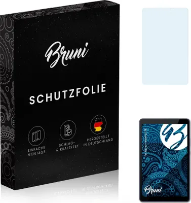 Produktbild von Bruni Basics-Clear 2x Schutzfolie kompatibel mit Huawei MatePad T8 Folie