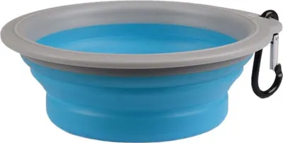 Image de Gamelle pour chien Flamingo Bubo Bleu 18x17x16.2 cm Bleu 18x17x16.2 cm