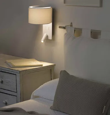 Produktbild von Faro 64304, Oberfläche, 1 Glühbirne(n), E27, IP20, Weiß