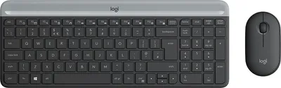 Immagine prodotto di Logitech Slim Wireless Combo MK470 - Set di tastiera e mouse