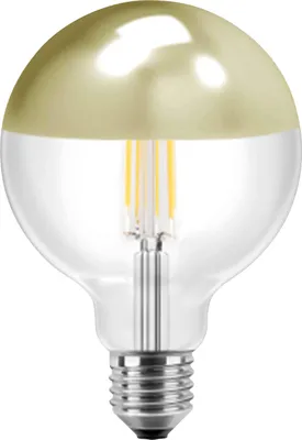 Produktbild von BLULAXA LED-Filament-Lampe, Vintage, EEK: F, 7W, 645lm, 2700K, Gold, G125