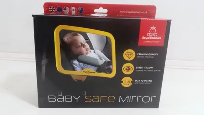 Productafbeelding van ROYAL RASCALS Baby Autospiegel, Achteruitkijkspiegel voor autostoeltjes voor baby's