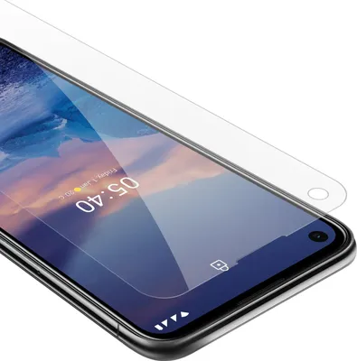 Produktbild von Cadorabo Panzer Folie für Nokia 5.4 Schutzfolie in Transparent Gehärtetes Tempered Display-Schutzglas