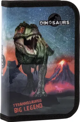 Produktbild von Dino Federtasche gefüllt Federmäppchen Federmappe Dinosaurier