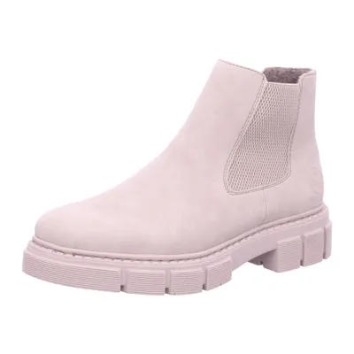 Obrázok produktu pre Rieker Chelsea Boots Ladies Synthetic Leather Beige Veľkosť: 36