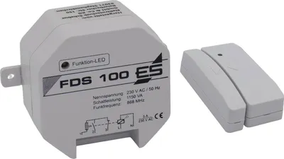 Produktbild von ELEKTROTECHNIK SCHABUS Funk-Abluftsteuerung FDS100 1150 W Weiß