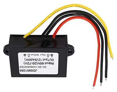 Obrázek produktu pro Převodník napětí z 60V (20-72V) na 12V, výstupní proud 5A