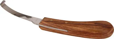 Obrázok produktu pre Kerbl Huf- und Klauenmesser 83x11 mm Einschneidig rechts, rostfreie Stahlklinge