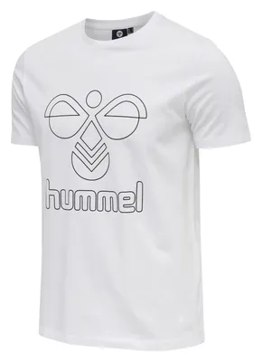 Image de hummel hmlPETER T-shirt loisirs manches courtes homme white M
