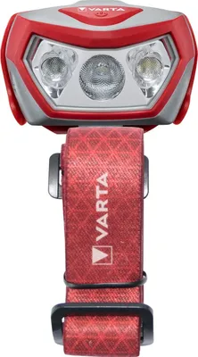 Image de Varta Outdoor Sports H20 Pro Gris, Rouge Lampe frontale LED