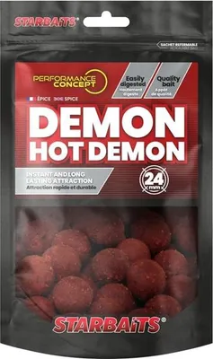Obrázok produktu pre Starbaits Boilie Hot Demon 200g 24mm