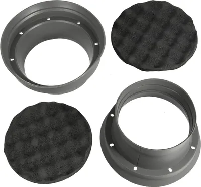 Immagine prodotto di MUSWAY 16,5 cm Silicone altoparlante Silicone Baffle guarnizione Baffle MSB165