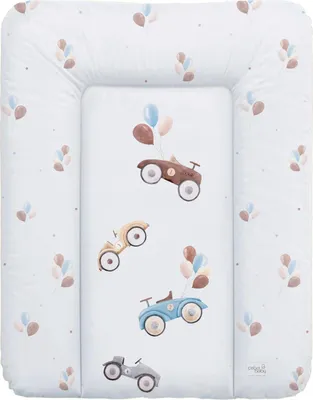 Produktbild von CEBA Podložka prebaľovacia mäkká (50x70) Retro Cars