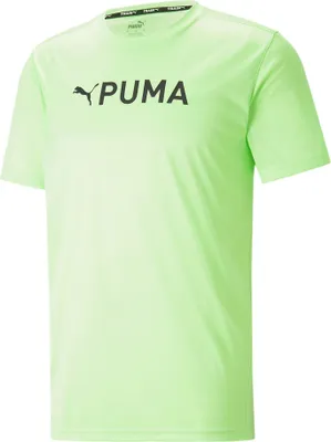 Produktbild von Puma Fit Logo T-Shirt, gelb, L, Herren