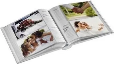 Productafbeelding van Hama Lazise roze fotokaartjes/instoppertjes voor 200 foto's (10x15 cm), geschikt voor een bruiloft. Artikelnummer: 2362