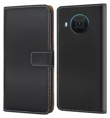Produktbild von Handy Tasche für Nokia X20 Schutzhülle Bookstyle Etui Klapphülle Wallet Flip Cover Case Schwarz