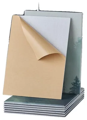 Produktbild von VEVOR 18er Pack Akustikpaneele mit Selbstklebung, 30 x 30 x 1 cm schalldämmende Schaumstoffpaneele, hochdichte Polyesterfaser-Schalldämmwände für Zuhause, Studio, Büro, Theater, Weiß, 8 Stück-40x30 cm-Wald