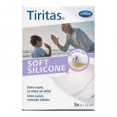 Obrázok produktu pre Mäkké silikónové náplasti, 2 veľkosti, obväzy, 8 kusov, Hartmann