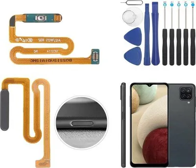 Produktbild von Ein/Aus-Taster Flexkabel für SM-A125U, Reparaturteil mit Werkzeug