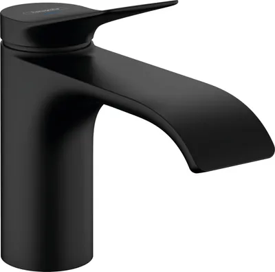 Zdjęcie produktu dla hansgrohe Einhebelmischer Waschtisch Standventil kalt ohne Ablaufgarnitur Vivenis ComfortZone 80 mattschwarz